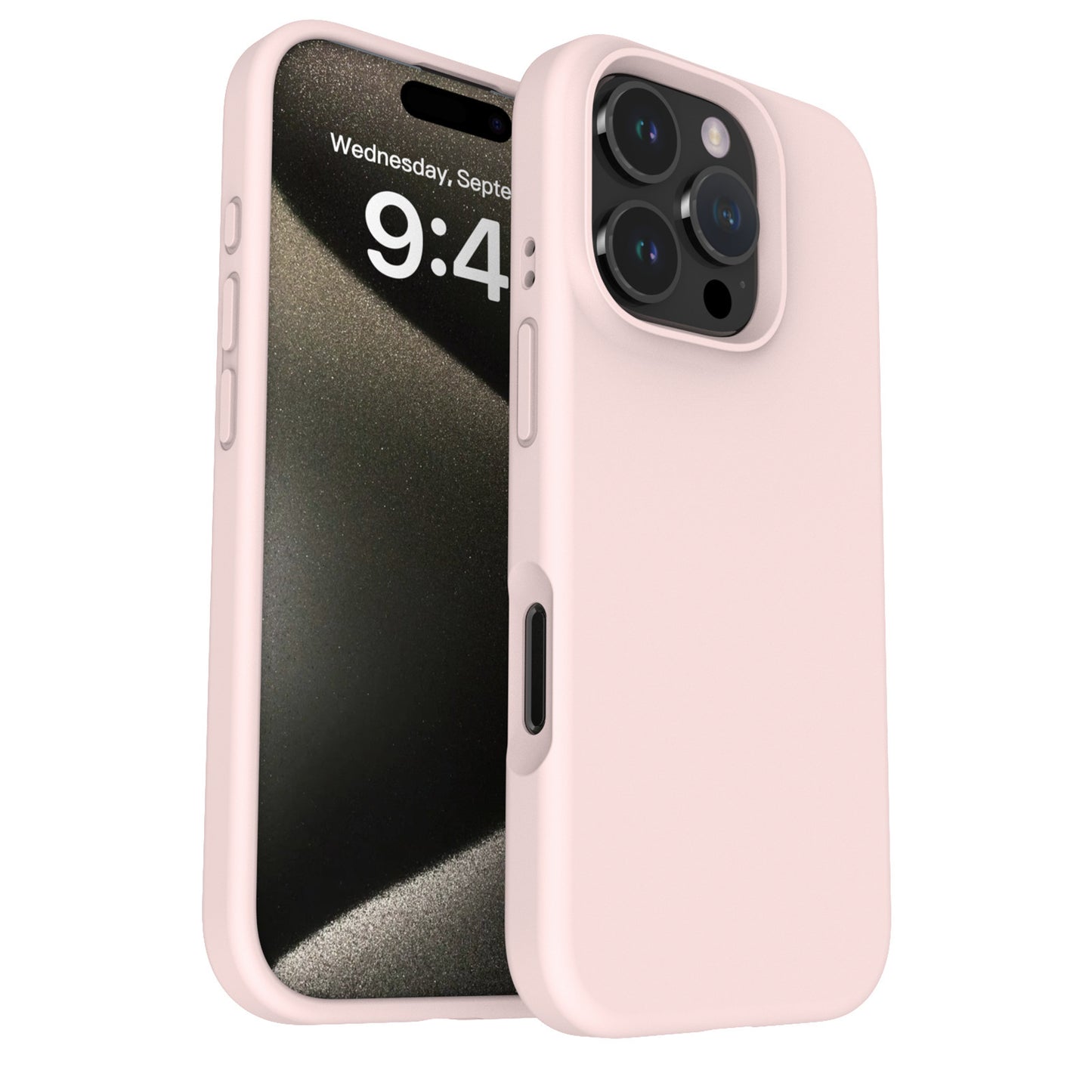 Solid Color Drop-resistant Phone Case Liquid Silicone Phone Case